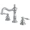 Kingston Brass KS1971NL 8" Widespread Bathroom Faucet, Polished Chrome KS1971NL - alternate 1